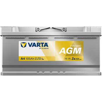 VARTA Dynamic AGM A4 12V 105Ah 950A (EN)