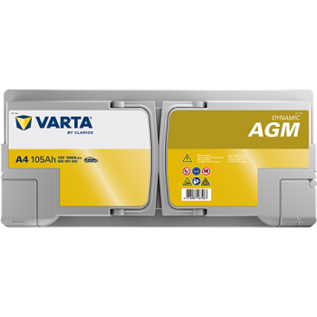 VARTA Dynamic AGM A4 12V 105Ah 950A (EN)