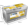 VARTA Dynamic AGM A5 12V 95Ah 850A (EN)