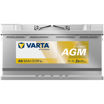 VARTA Dynamic AGM A5 12V 95Ah 850A (EN)