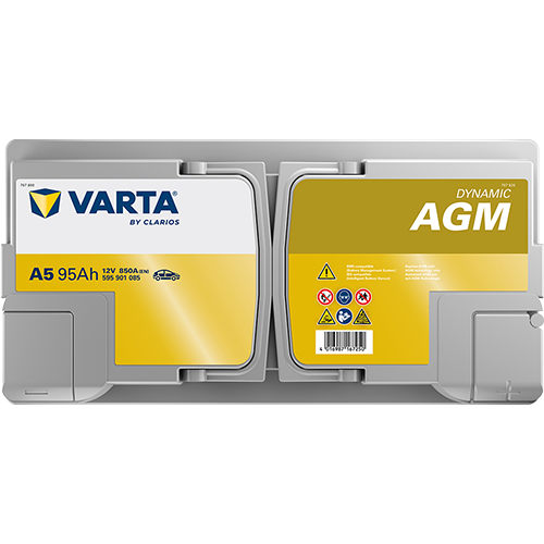 VARTA Dynamic AGM A5 12V 95Ah 850A (EN)