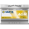 VARTA Dynamic AGM A7 12V 70Ah 760A (EN)