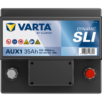 VARTA Dynamic AUX AUX1 12V 35Ah 520A (EN)