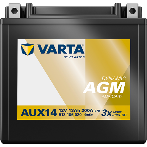 VARTA Dynamic AUX AUX14 12V 13Ah 200A (EN)