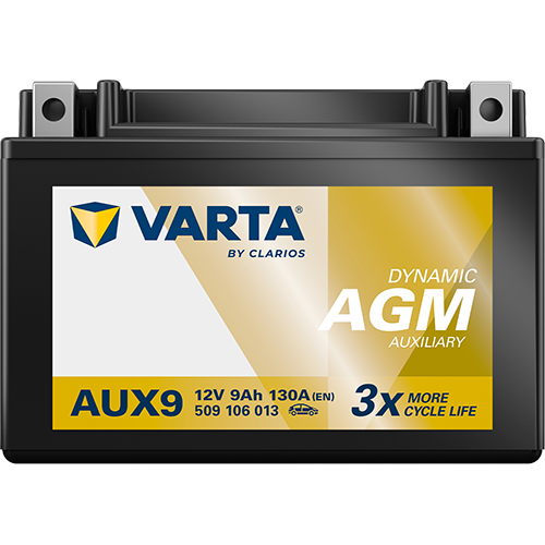 VARTA Dynamic AUX AUX9 12V 9Ah 130A (EN)