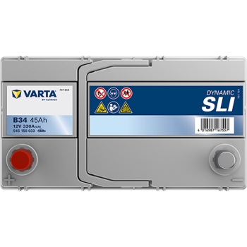 VARTA Dynamic SLI B34 12V 45Ah 330A (EN)