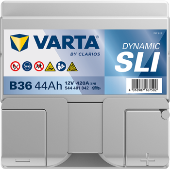 VARTA Dynamic SLI B36 12V 44Ah 420A (EN)