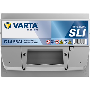 VARTA Dynamic SLI C14 12V 56Ah 480A (EN)