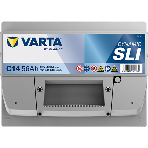 VARTA Dynamic SLI C14 12V 56Ah 480A (EN)