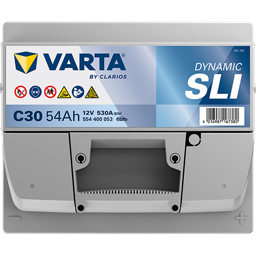 VARTA Dynamic SLI C30 12V 54Ah 530A (EN)