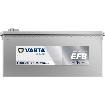 VARTA ProMotive EFB C40 12V 240Ah 1200A (EN)