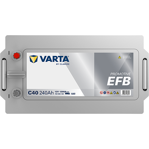 VARTA ProMotive EFB C40 12V 240Ah 1200A (EN)