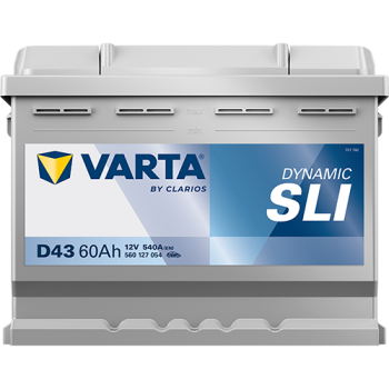 VARTA Dynamic SLI D43 12V 60Ah 540A (EN)