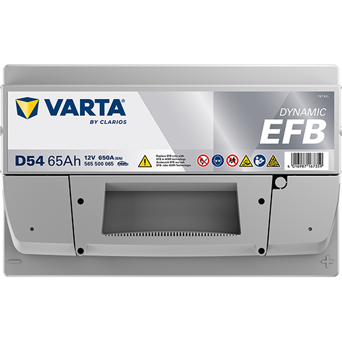 VARTA Dynamic EFB D54 12V 65Ah 650A (EN)
