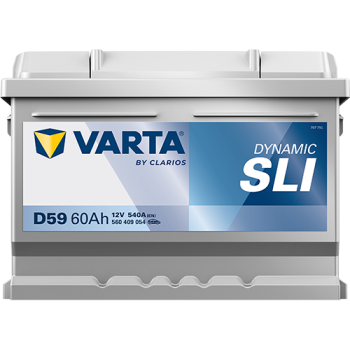 VARTA Dynamic SLI D59 12V 60Ah 540A (EN)
