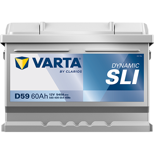 VARTA Dynamic SLI D59 12V 60Ah 540A (EN)