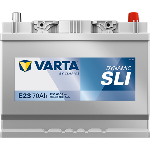 VARTA Dynamic SLI E23 12V 70Ah 630A (EN)