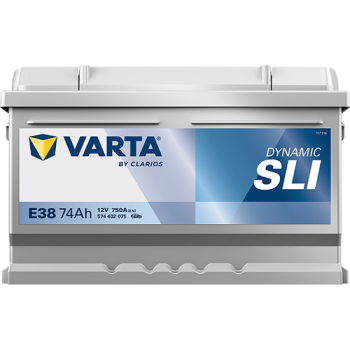 VARTA Dynamic SLI E38 12V 74Ah 750A (EN)