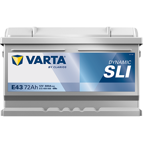 VARTA Dynamic SLI E43 12V 72Ah 680A (EN)