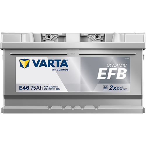 VARTA Dynamic EFB E46 12V 75Ah 730A (EN)