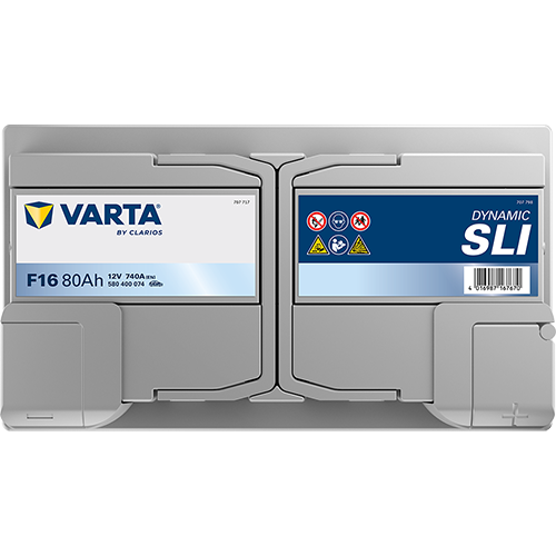 VARTA Dynamic SLI F16 12V 80Ah 740A (EN)