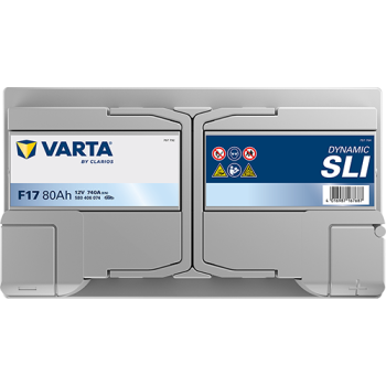 VARTA Dynamic SLI F17 12V 80Ah 740A (EN)