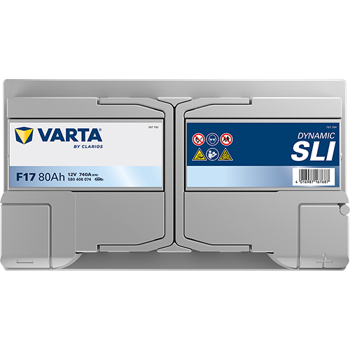 VARTA Dynamic SLI F17 12V 80Ah 740A (EN)