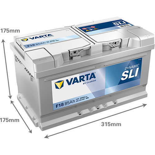 VARTA Dynamic SLI F18 12V 85Ah 800A (EN)