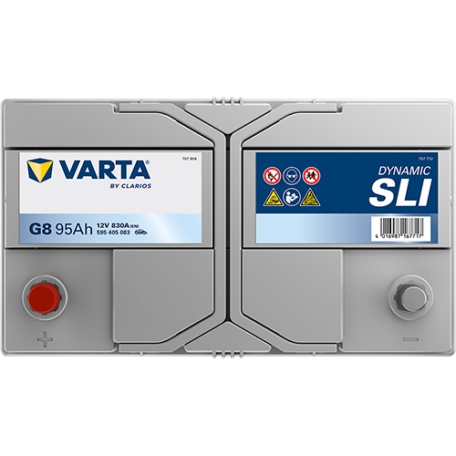 VARTA Dynamic SLI G8 12V 95Ah 830A (EN)