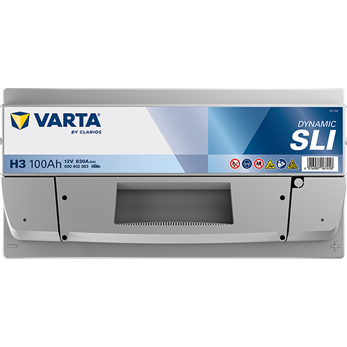 VARTA Dynamic SLI H3 12V 100Ah 830A (EN)