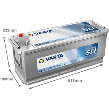 VARTA ProMotive SLI K8 12V 140Ah 800A (EN)