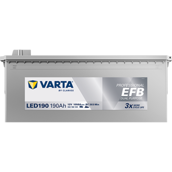 VARTA Professional EFB LED190 12V 190Ah 1050A (EN)