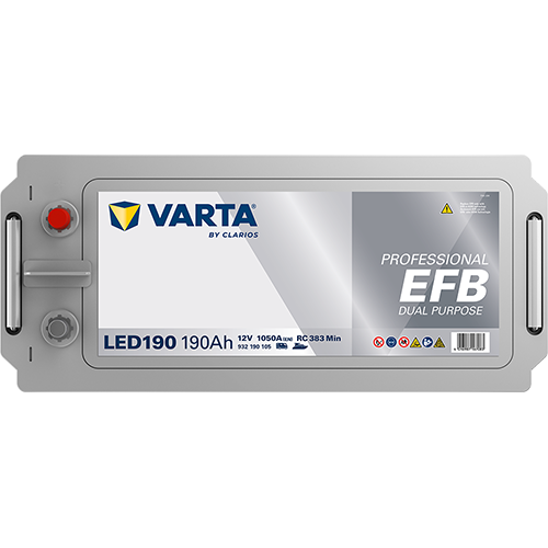 VARTA Professional EFB LED190 12V 190Ah 1050A (EN)