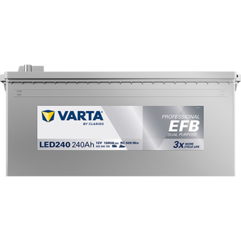VARTA Professional EFB LED240 12V 240Ah 1200A (EN)