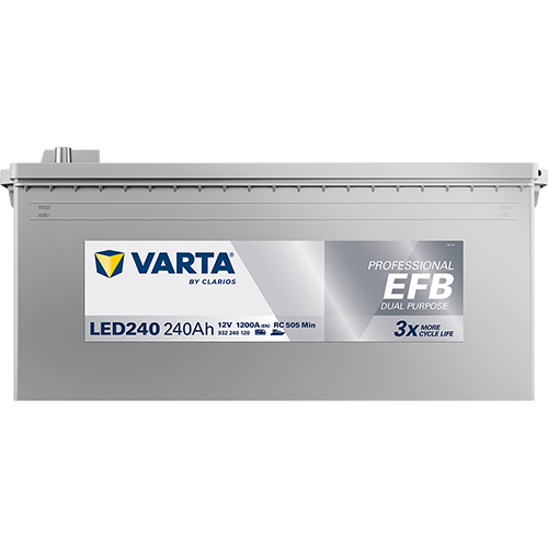 VARTA Professional EFB LED240 12V 240Ah 1200A (EN)