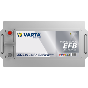 VARTA Professional EFB LED240 12V 240Ah 1200A (EN)