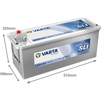 VARTA Professional SLI LFD140 12V 140Ah 800A (EN)
