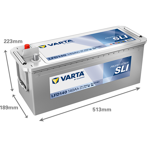 VARTA Professional SLI LFD140 12V 140Ah 800A (EN)
