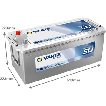 VARTA ProMotive SLI M18 12V 180Ah 1000A (EN)