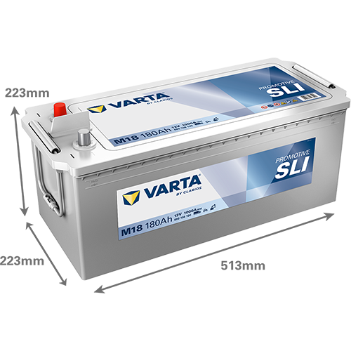 VARTA ProMotive SLI M18 12V 180Ah 1000A (EN)