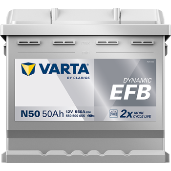 VARTA Dynamic EFB N50 12V 50Ah 550A (EN)