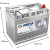 VARTA Dynamic EFB N72 12V 72Ah 760A (EN)