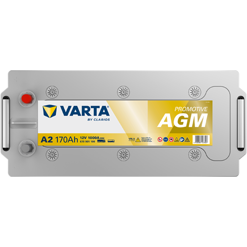 VARTA ProMotive AGM A2 12V 170Ah 1000A (EN)