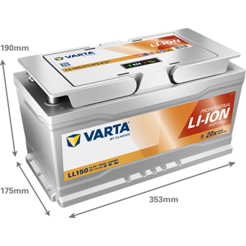 VARTA Professional Li-Ion LL100 12.8V 100Ah 1280 (Wh)