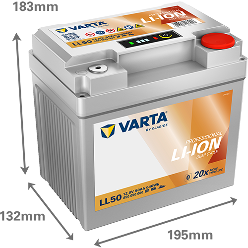 VARTA Professional Li-Ion LL50 12.8V 50Ah 640 (Wh)