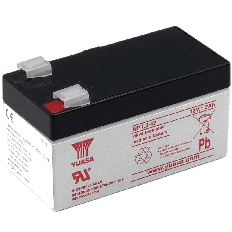 YUASA AGM NP1.2-12 12V 1.2Ah