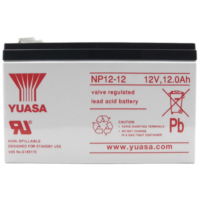 YUASA AGM NP12-12 12V 12Ah