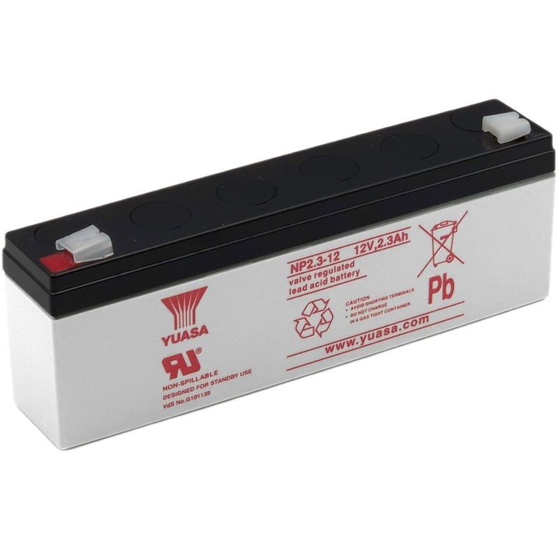 YUASA AGM NP2.3-12 12V 2.3Ah