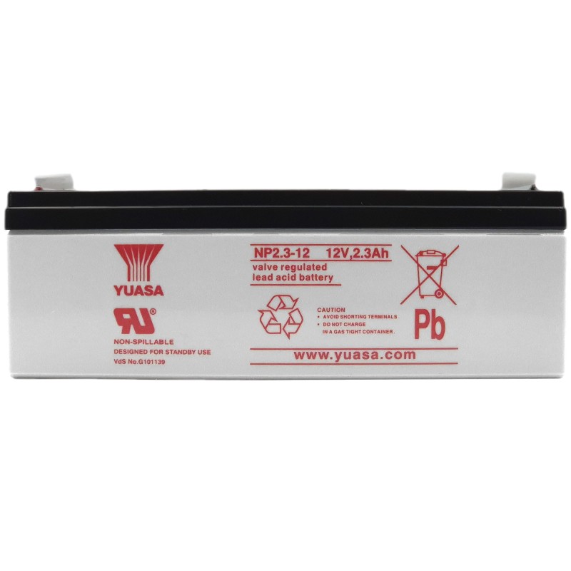 YUASA AGM NP2.3-12 12V 2.3Ah