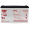 YUASA AGM NP7-6 6V 7Ah